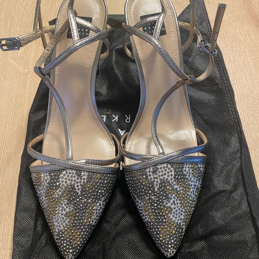 Sparkly Camoflage Strappy Sandals